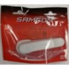 Door Stopper Rubber Wedge White