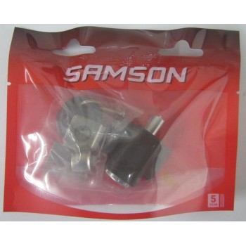 Samson Lock Patio Door N/latch Brz