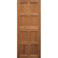 Wooden Door 8 Panel Mixed Timber Stable