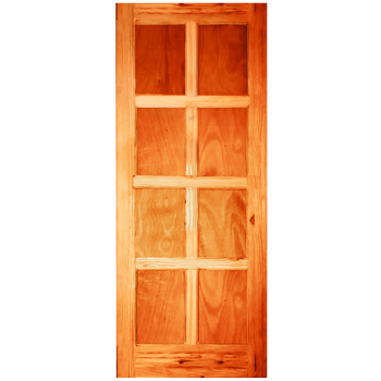 Door Pine 8 Panel Stained