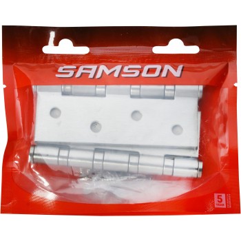 Samson Hinge Butt B & Bear 100mm Stainless Steel 201, SAMSON - Cashbuild