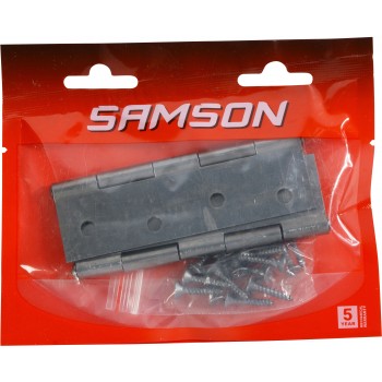 Samson Hinge Butt Steel 100mm Self Colour, SAMSON - Cashbuild