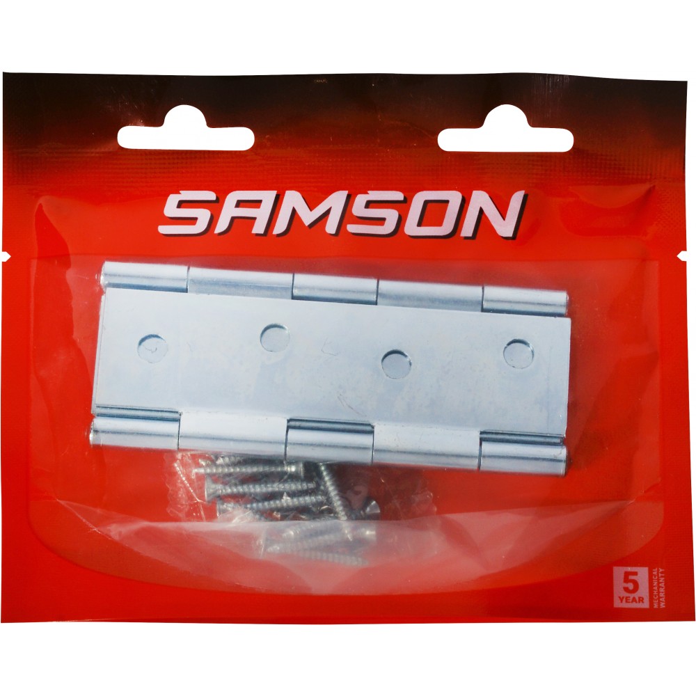 Samson Hinge Butt Steel 100mm Zinc Plated, SAMSON - Cashbuild Samson Hinge Butt Steel 100mm Zinc Plated, SAMSON - Cashbuild