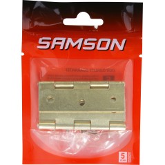 Samson Hinge Butt Steel 65mm Brass Plated, SAMSON - Cashbuild