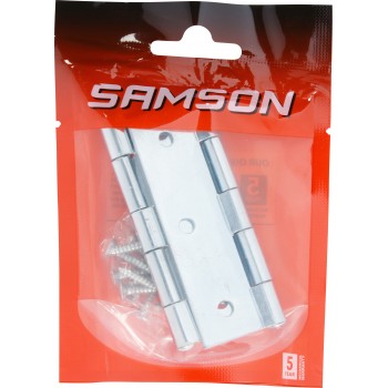 Samson Hinge Butt Steel 75mm Zinc Plated, SAMSON - Cashbuild