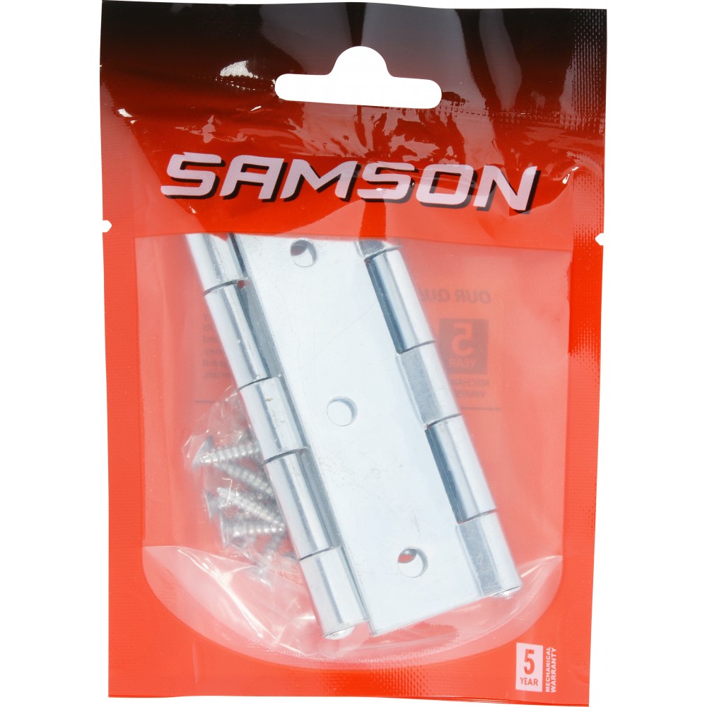 Samson Hinge Butt Steel 75mm Zinc Plated, SAMSON - Cashbuild Samson Hinge Butt Steel 75mm Zinc Plated, SAMSON - Cashbuild