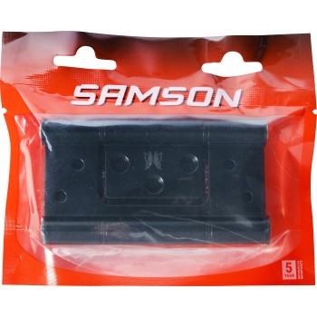 Samson Hinge Flush Aluminium 100mm Black, SAMSON - Cashbuild