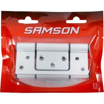 Samson Hinge Flush Aluminium 100mm Natural, SAMSON - Cashbuild