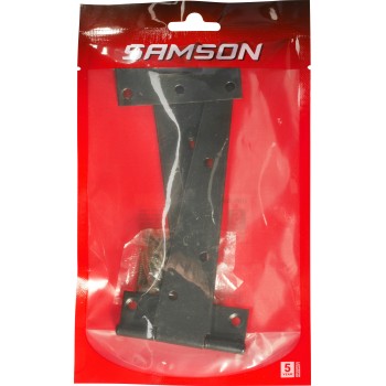 Samson Hinge Tee Steel 150mm Black, SAMSON - Cashbuild