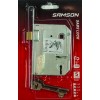 Samson Lock body 3 Lever SABS Chrome Plated - Cashbuild