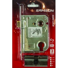 Samson Lbod Cylinder Sabs & Euro Cylinder Chrome Plated, SAMSON - Cashbuild