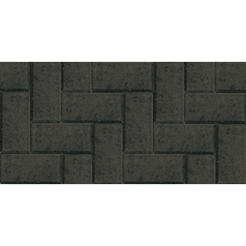 Paver Black Bevel 200x100x55,  - Cashbuild