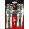 Samson Lock Set Key 2Lever SABS 6" Handle Chrome Plated - Cashbuild