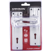 Samson Lock Set Key 3l Sabs 6" Chrome Plated Econo, SAMSON - Cashbuild