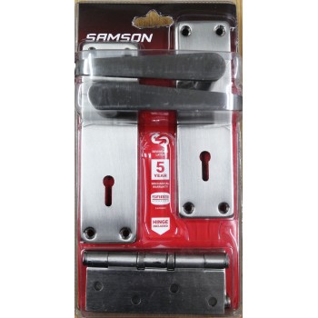 Samson Lock Set Key 3l Sabs 6" Victorian Straight Bb-h, SAMSON - Cashbuild