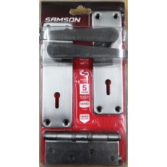Samson Lock Set Key 3l Sabs 6" Victorian Straight Bb-h, SAMSON - Cashbuild