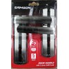Samson Lock Set Key 3Lever SABS Botticelli Satin Nickle & Black Nickle - Cashbuild