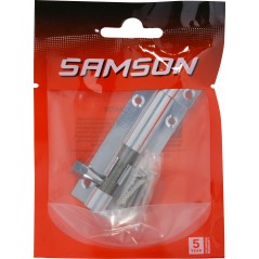 Samson Barrel Bolt Straight 63mm Chrome Plated, SAMSON - Cashbuild