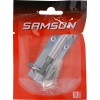 Samson Barrel Bolt Straight 63mm Chrome Plated, SAMSON - Cashbuild