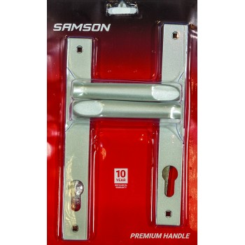 Samson Handle Cylinder 8" Messina Silver, SAMSON - Cashbuild