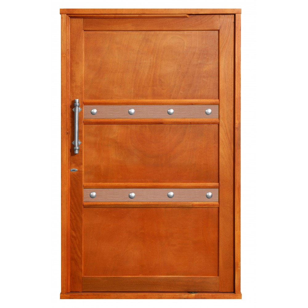 Door Wood Casablanca 3 Panel Bronze Pivot Set, GREENDOOR - Cashbuild Door Wood Casablanca 3 Panel Bronze Pivot Set, GREENDOOR - Cashbuild