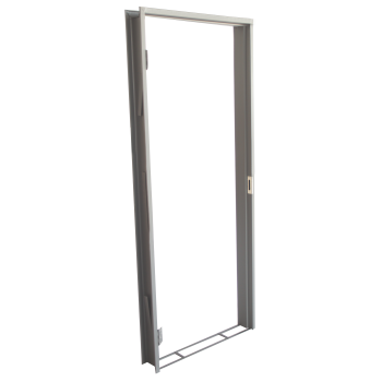 Doorframe Steel 813x2032x115mm Left Hand Medium Duty, STEEL DOOR FRAME - Cashbuild