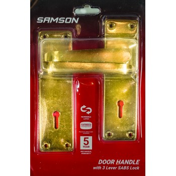 Samson Lock Set Key 3l Sabs Ms Victorian Straight 6" B, SAMSON - Cashbuild