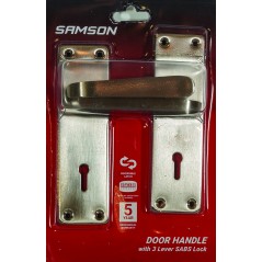 Samson Lock Set Key 3l Sabs Ms Victorian Straight 6" S, SAMSON - Cashbuild