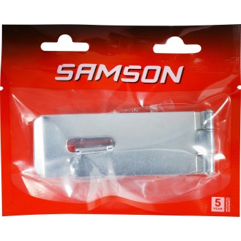 Samson Hasp & Staple St 90mm Zinc Plated, SAMSON - Cashbuild