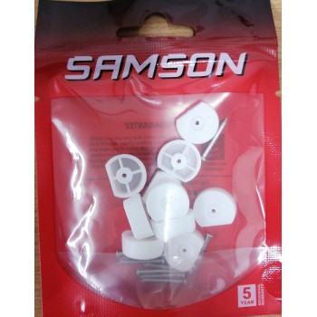 Samson Nail in Shelf Support- White -10p,  - Cashbuild