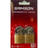 Samson Padlock Brass 32mm Ka Duo, SAMSON - Cashbuild