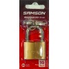 Samson Padlock Brass 38mm Ka Duo 19X60X138mm Quantity:6 - Cashbuild