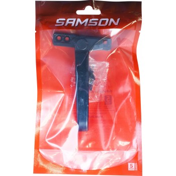 Samson Window Handle Euroline Aluminium Left Hand Black, SAMSON - Cashbuild