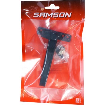 Samson Window Handle Euroline Aluminium Right Hand Black, SAMSON - Cashbuild
