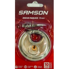 Samson Padlock Discus 70mm Ka Duo 28X100X165mm Quantity:10 - Cashbuild