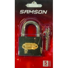 Samson Padlock Steel 50mm, SAMSON - Cashbuild