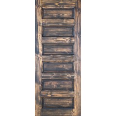Single Pine Horizontal Door Golden Brown, PINE MERCHANDISE - Cashbuild