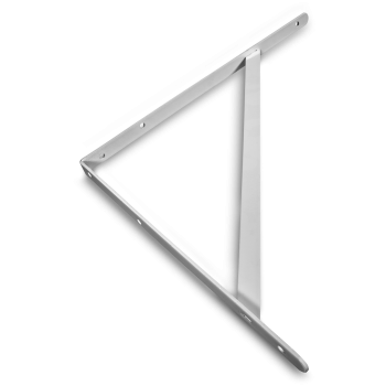 Samson Shelf Bracket Heavy Duty 300x350mm White, SAMSON - Cashbuild