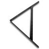 Samson Shelf Bracket Heavy Duty 350x400mm Black, SAMSON - Cashbuild