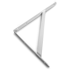 Samson Shelf Bracket Heavy Duty 350x400mm White, SAMSON - Cashbuild