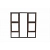 Window Frame Aluminium 28-p4tt1515 Bronze, ROBMEG ALUMINIUM - Cashbuild