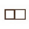 Window Frame Aluminium 28-pt126 Bronze Left Hand, ROBMEG ALUMINIUM - Cashbuild