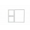Window Frame Aluminium 28-ptt1512 Natural Clear Left Hand, ROBMEG ALUMINIUM - Cashbuild