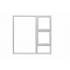Window Frame Aluminium 28-ptt1515 Natural Clear Rh, ROBMEG ALUMINIUM - Cashbuild