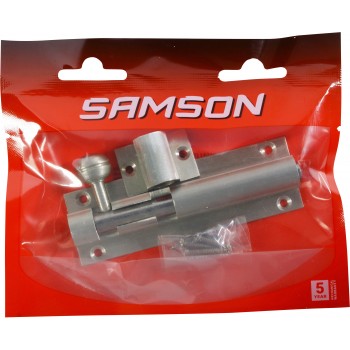 Samson Barrel Bolt Heavy Duty Straight 100mm, SAMSON - Cashbuild