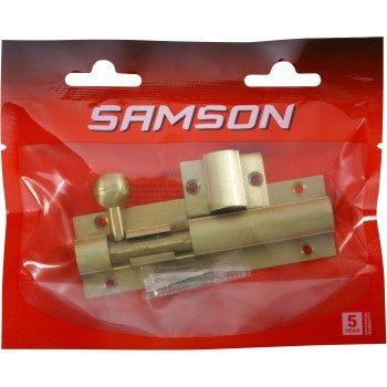 Samson Barrel Bolt Heavy Duty Straight 100mm, SAMSON - Cashbuild
