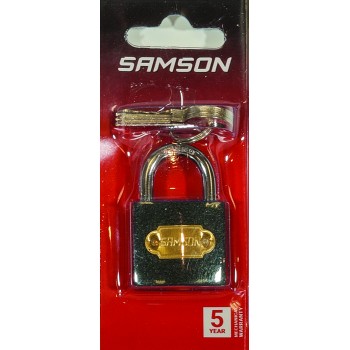 Samson Padlock Steel 32mm, SAMSON - Cashbuild