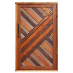 Door Wood Herringbone Bronze Pivot Set, GREENDOOR - Cashbuild