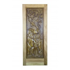 Wooden Door Hardwood Elephant,  - Cashbuild