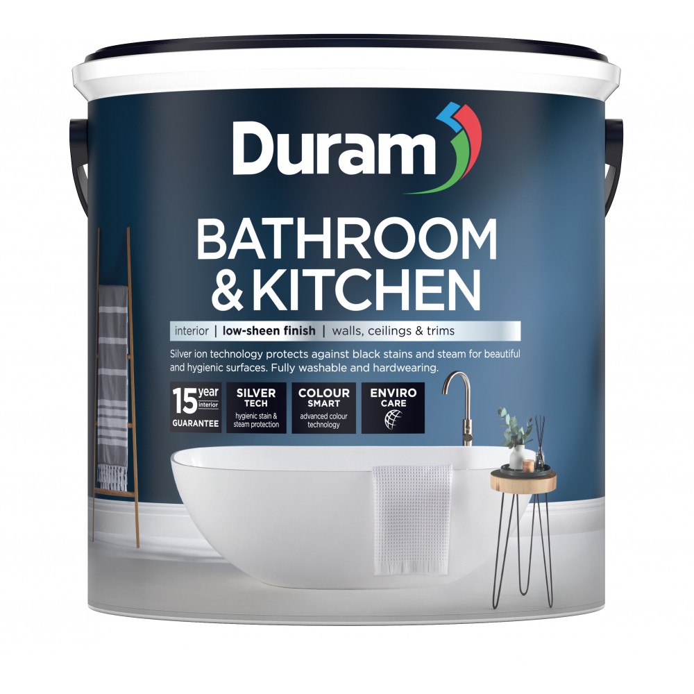 Duram Bathroom And Kitchen 1L White, DURAM - Cashbuild Duram Bathroom And Kitchen 1L White, DURAM - Cashbuild